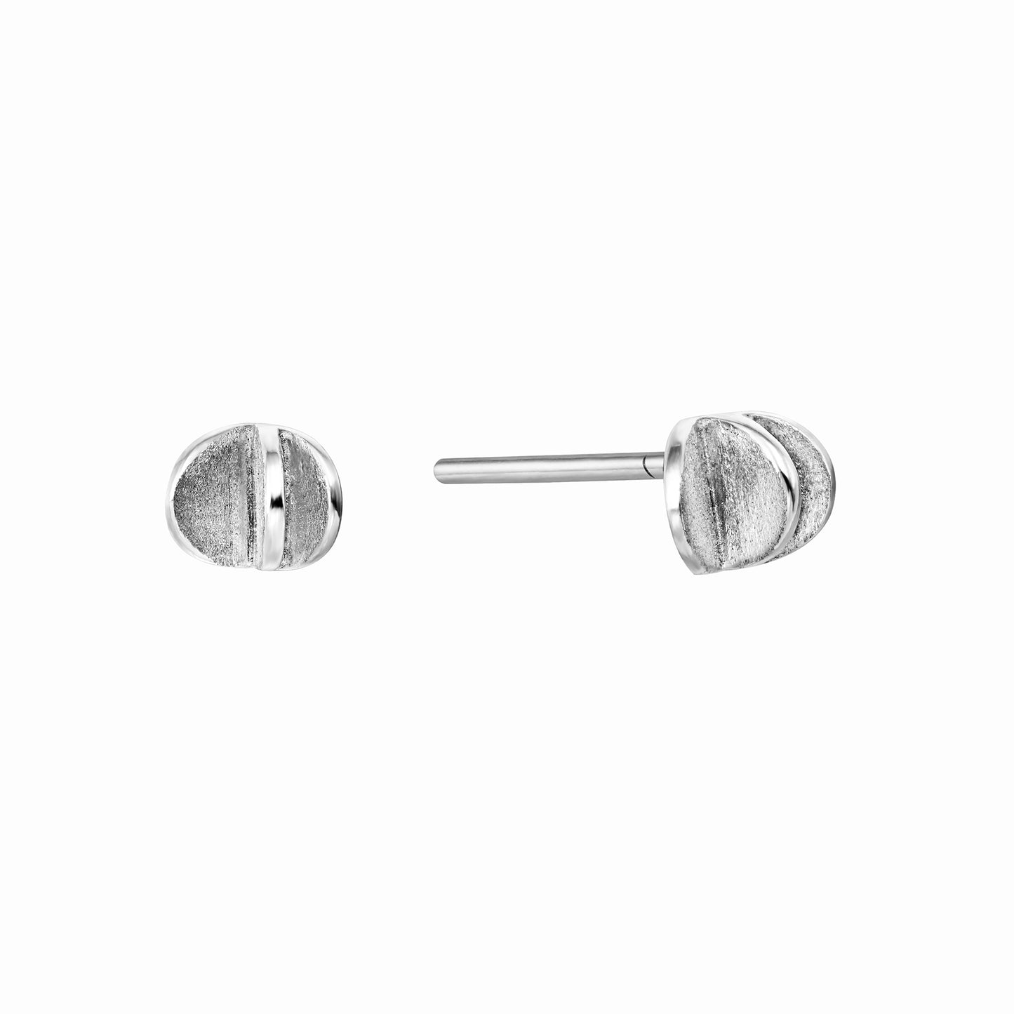 Soft Petal Glow | 925 Silver Earrings