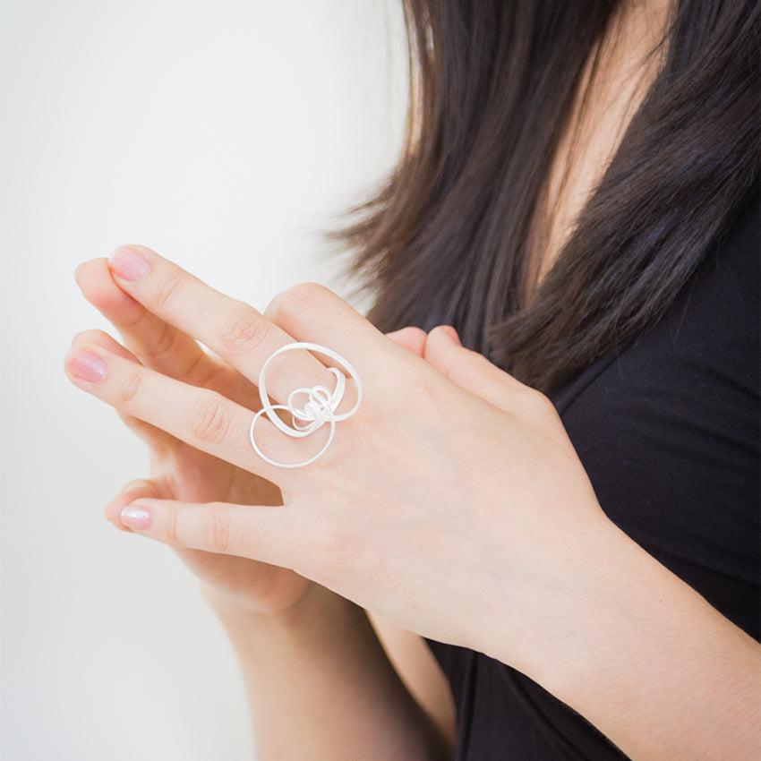 Orchid | 925 Silver Ring