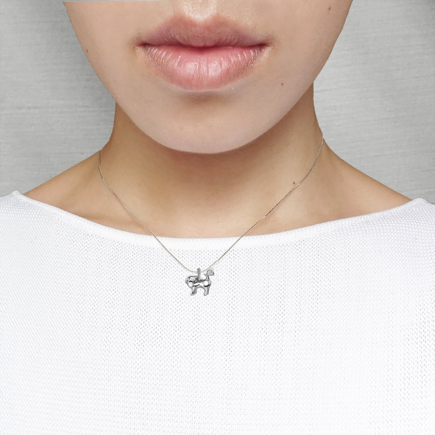 925 Silver Pendant | Puppy Philosophy - Playfulness