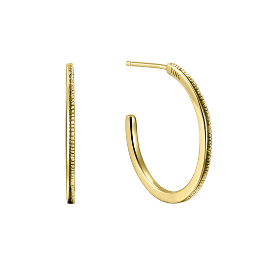 The Border of the Sea | 18K Gold Earrings
