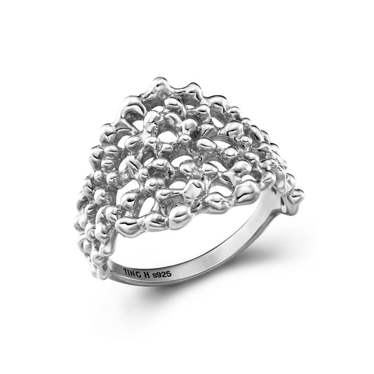 Tide Echo｜925 Silver Ring