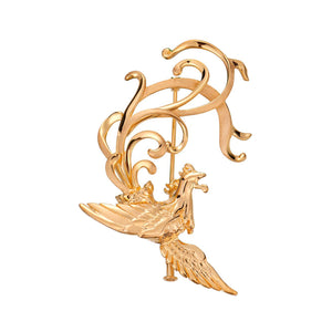 For special ones - golden rutile quartz earrings 18k gold