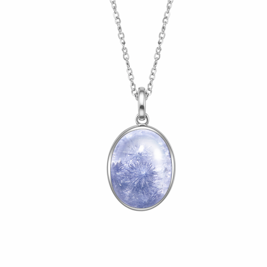 Memories of Sea | 18K Gold Dumortierite Pendant