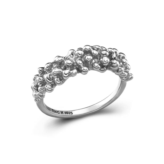 Rhythm of the Shoreline｜925 Silver Ring